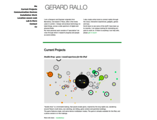 gerardrallo.net screenshot