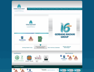 gerbangmadani.com screenshot