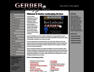gerberlandscaping.com screenshot
