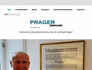 gerhardprager.eu screenshot