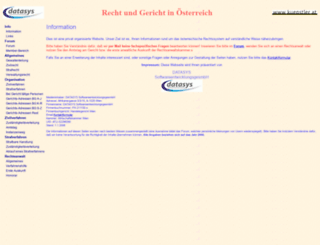 gericht.at screenshot