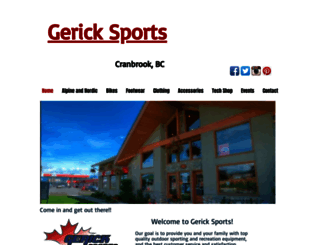 gericksports.com screenshot