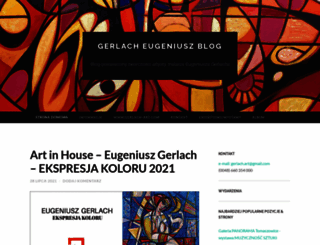gerlacheugeniusz.wordpress.com screenshot