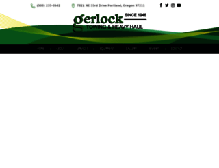 gerlocktowing.com screenshot
