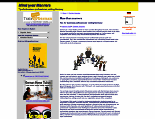 german-business-etiquette.com screenshot