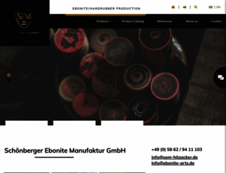 german-ebonite.de screenshot