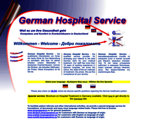 german-hospital-service.com screenshot