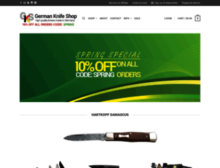 german-knife-shop.com screenshot