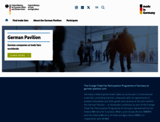 german-pavilion.com screenshot
