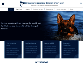 german-shepherd-rescue-scotland.org.uk screenshot