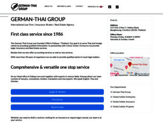 german-thai.com screenshot
