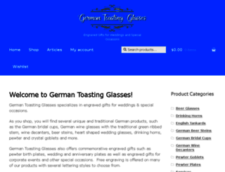 german-toasting-glasses.com screenshot