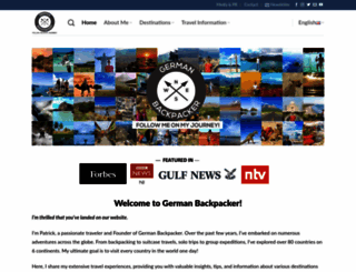 germanbackpacker.com screenshot