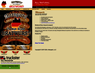 germanbratwurst.com screenshot