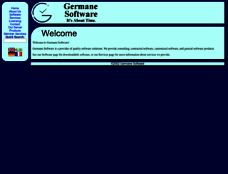 germane-software.com screenshot