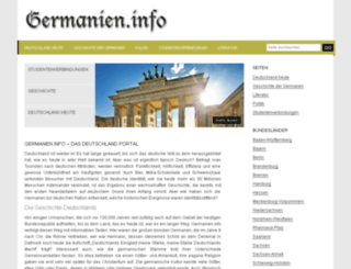 germanien.info screenshot