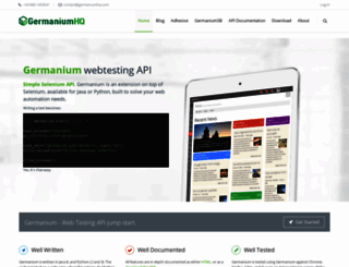 germaniumhq.com screenshot