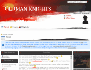 germanknights-gw2.de screenshot