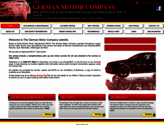 germanmotor.com screenshot