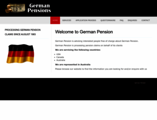 germanpension.com.au screenshot