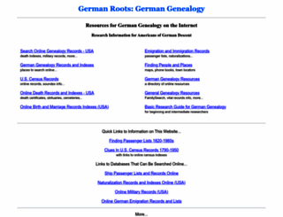 germanroots.com screenshot