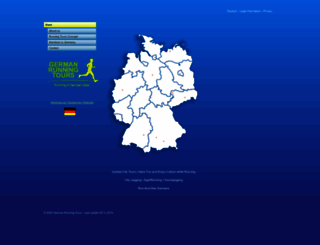 germanrunningtours.com screenshot
