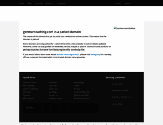 germanteaching.com screenshot