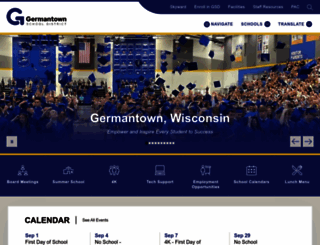 germantownschools.org screenshot