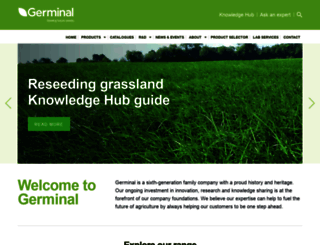 germinal.co.uk screenshot