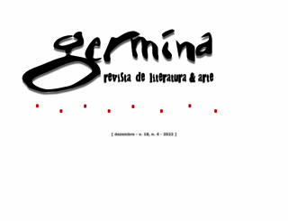 germinaliteratura.com.br screenshot