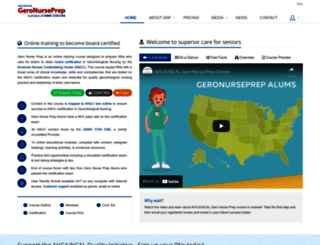 geronurseprep.com screenshot
