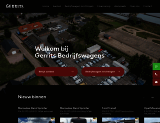 gerritsbedrijfswagens.nl screenshot