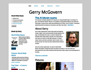 gerrymcgovern.com screenshot