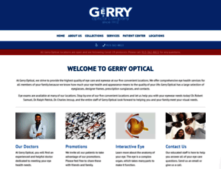 gerryoptical.com screenshot