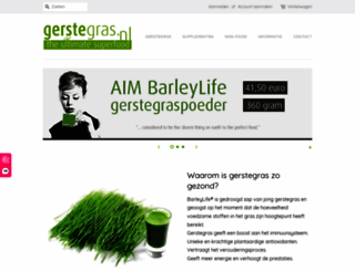 gerstegras.nl screenshot