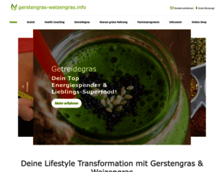gerstengras-weizengras.info screenshot