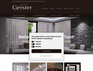 gerster.com screenshot