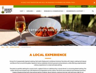 gertrudesrestaurant.net screenshot