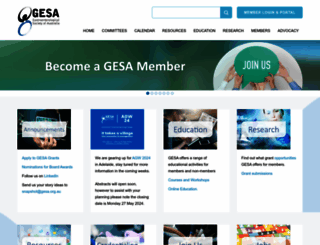 gesa.org.au screenshot