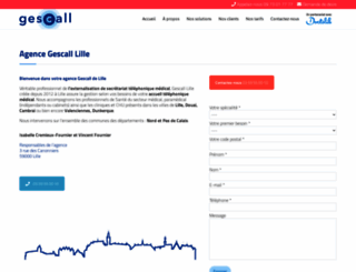 gescall-artois.fr screenshot