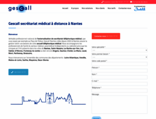 gescall-nantes.fr screenshot