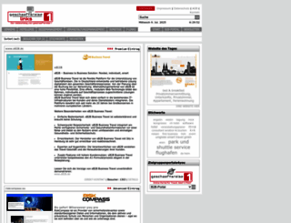 geschaeftsreiselinks.de screenshot