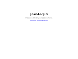 gesiad.com.tr screenshot