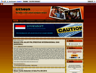 gesoub.blogspot.com screenshot