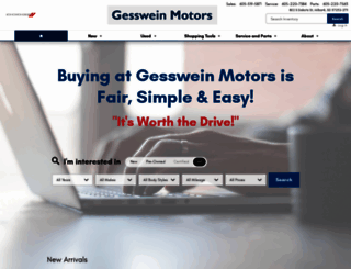 gessweinmotors.net screenshot