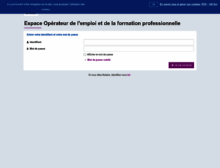 gestespaceprive.moncompteformation.gouv.fr screenshot