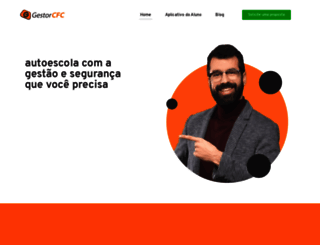 gestorcfc.com.br screenshot