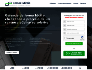 gestoreditais.com.br screenshot