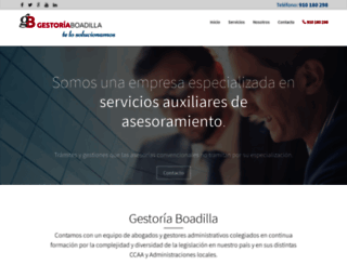 gestoriaboadilla.com screenshot