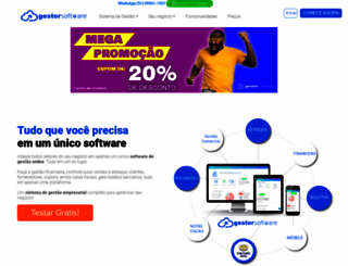 gestorsoftware.com.br screenshot